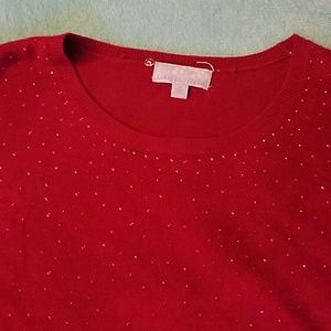 Red 3X sweater